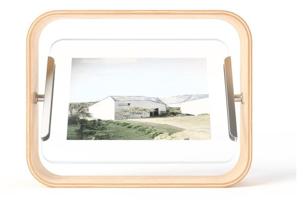 Drveni stojeći okvir u prirodnoj boji 19x24 cm Bellwood – Umbra