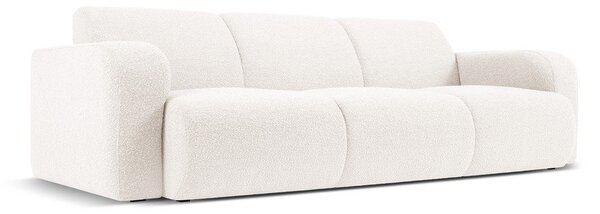 Bijela sofa od bouclé tkanine 235 cm Molino – Micadoni Home