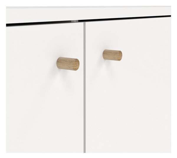 Bijela niska komoda 149x82 cm Bodo – Tvilum