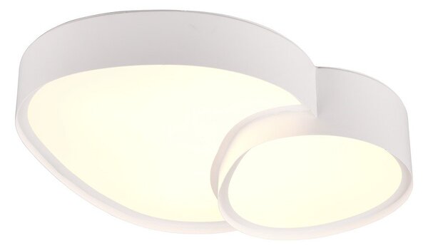 Bijela LED stropna svjetiljka 36x43.5 cm Rise – Trio