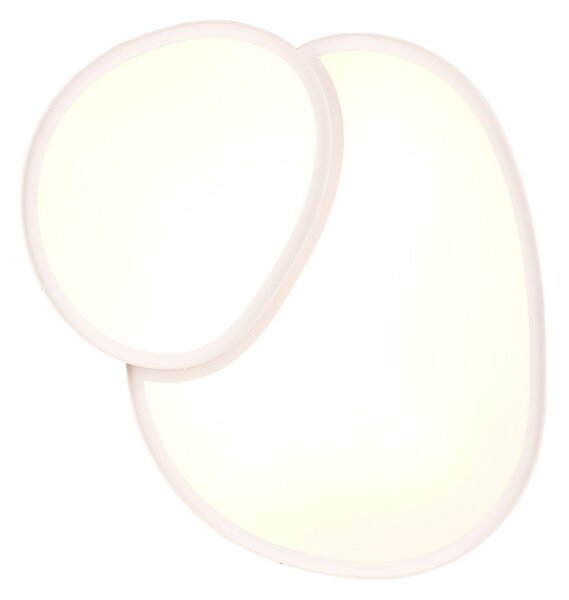 Bijela LED stropna svjetiljka 36x43.5 cm Rise – Trio