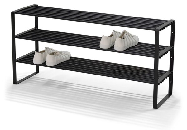 Crni metalni ormarić za cipele 100x48,5x29 cm Rex – Spinder Design