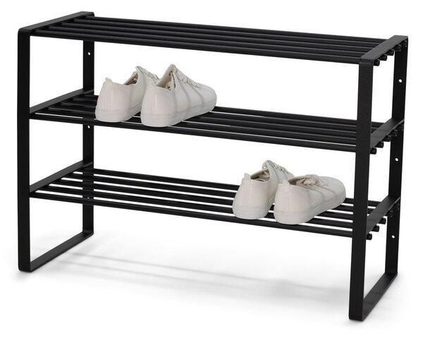 Crni metalni ormarić za cipele 70x48,5x29 cm Rex – Spinder Design