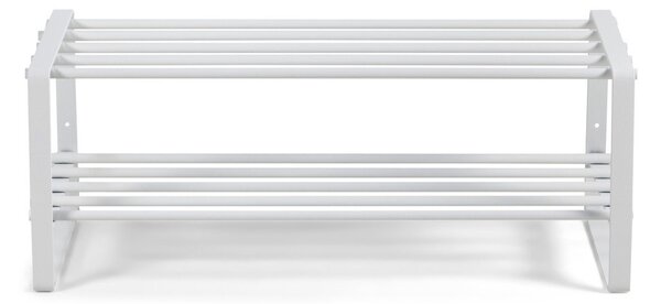 Bijeli metalni ormarić za cipele 70x29x27 cm Rex – Spinder Design