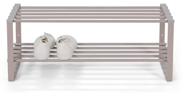 Smeđe-sivi metalni ormarić za cipele 70x29x27 cm Rex – Spinder Design