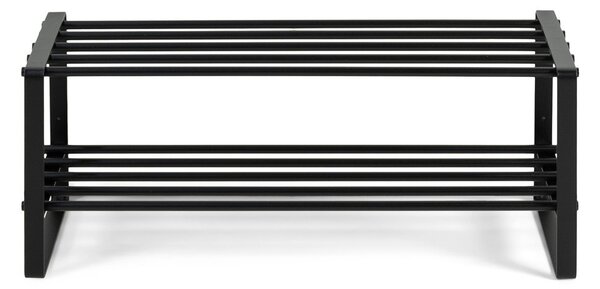 Crni metalni ormarić za cipele 70x29x27 cm Rex – Spinder Design