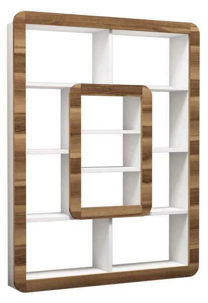 Zondo.hr Regal Oskar (bijela + orah). Akcija -31%. 1071840