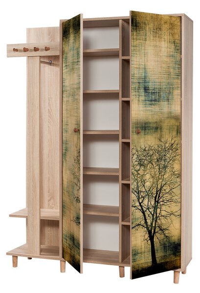 Zondo.hr Set za predsoblje Gardin (hrast sonoma). Akcija -30%. 1072008