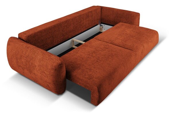 Narančasta sofa 240 cm Matera – Cosmopolitan Design