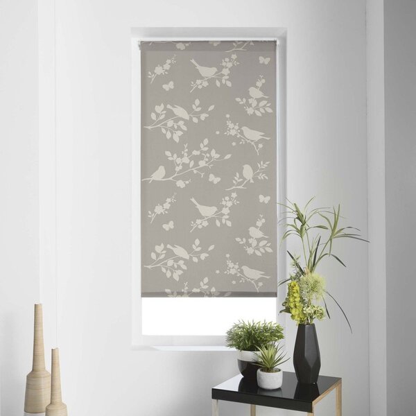 Svjetlo smeđe tekstilne rolete 90x180 cm Rossignol – douceur d'intérieur