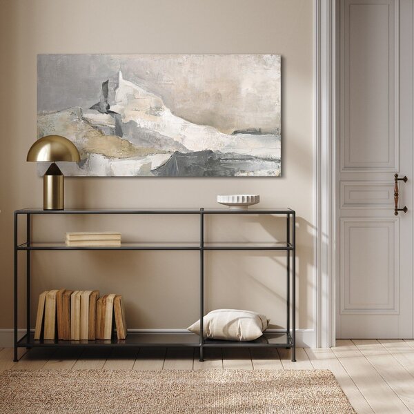 Slika s ručno oslikanim elementima 140x70 cm Nordic Shapes – Malerifabrikken