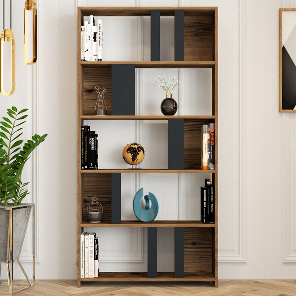 Zondo.hr Regal Limba (orah + antracit). Akcija -32%. 1072506