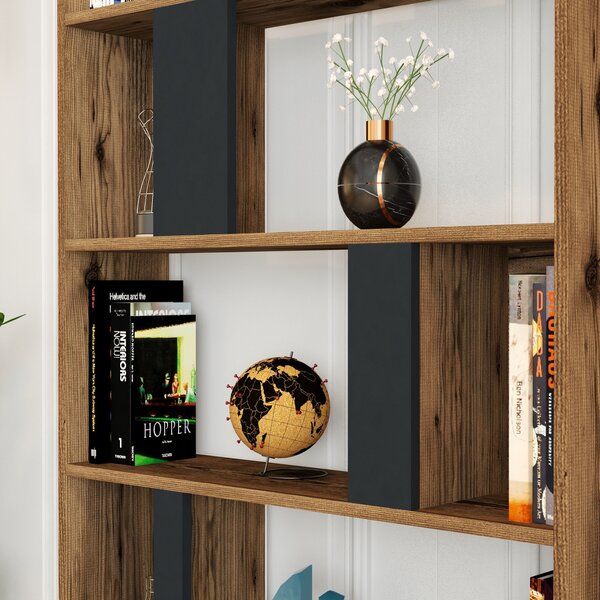 Zondo.hr Regal Limba (orah + antracit). Akcija -32%. 1072506