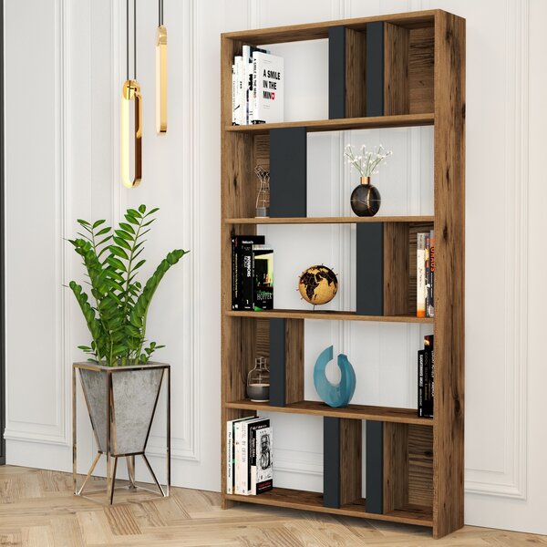 Zondo.hr Regal Limba (orah + antracit). Akcija -32%. 1072506