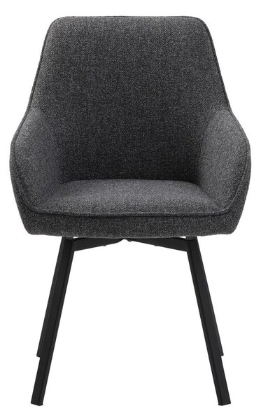 Siva blagovaonska stolica Alma – Unique Furniture
