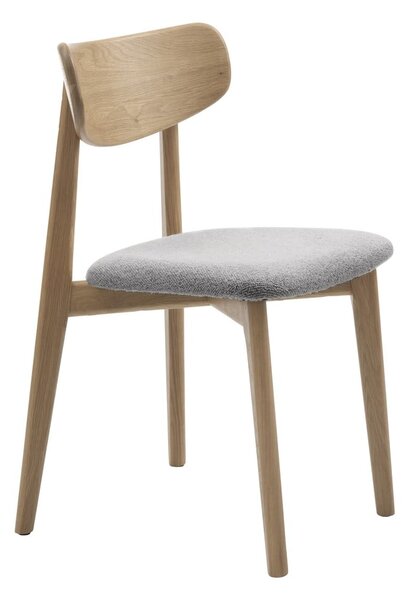 Svijetlo siva/u prirodnoj boji blagovaonska stolica Elim – Unique Furniture