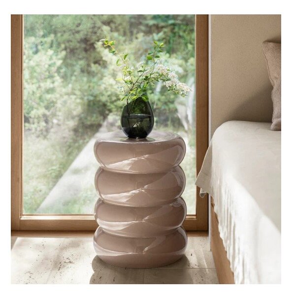 Okrugao pomoćni stol keramički ø 34 cm Toru – Blomus