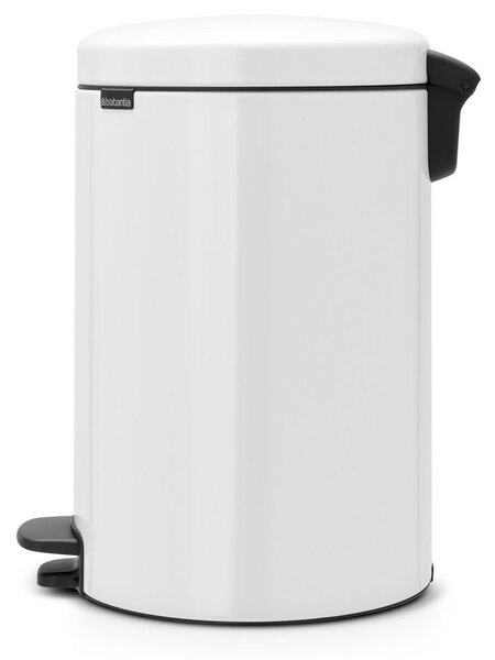 Bijela željezna kanta za smeće s pedalom 20 l NewIcon – Brabantia