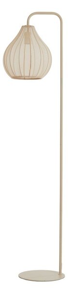Bež stojeća svjetiljka s tekstilnim sjenilom (visina 156,5 cm) Elati – Light & Living