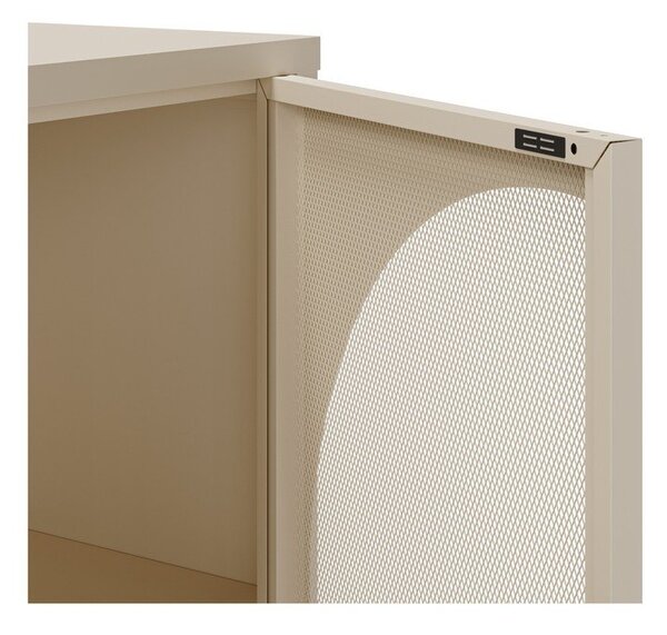 Krem komoda 160x90 cm Tayra – Marckeric
