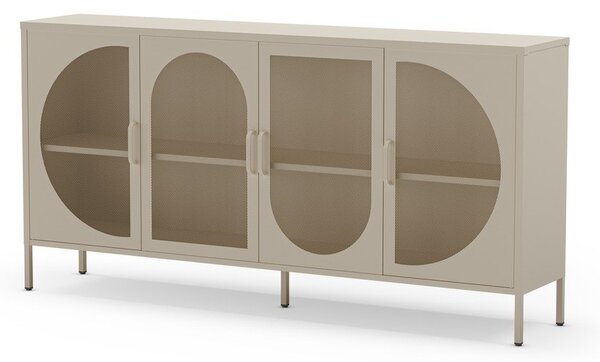 Krem komoda 160x90 cm Tayra – Marckeric