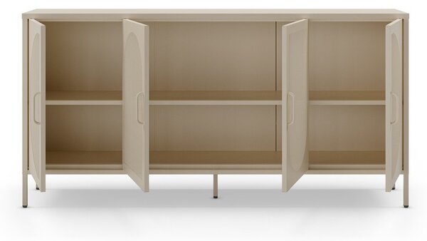 Krem komoda 160x90 cm Tayra – Marckeric