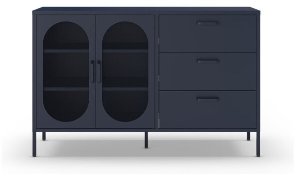 Tamno plava komoda 140x90 cm Diora – Marckeric