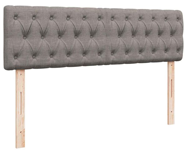 Ottoman krevet s madracima, taupe 160x200 cm, tkanina - Tupe / 160 x 200 cm
