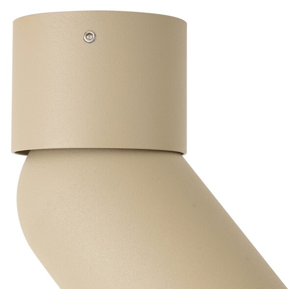 Moderan podesivi stropni reflektor taupe - Falo
