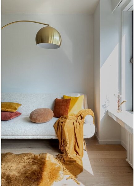 Smeđa umjetna koža Tiseco Home Studio Sheepskin, 60 x 90 cm