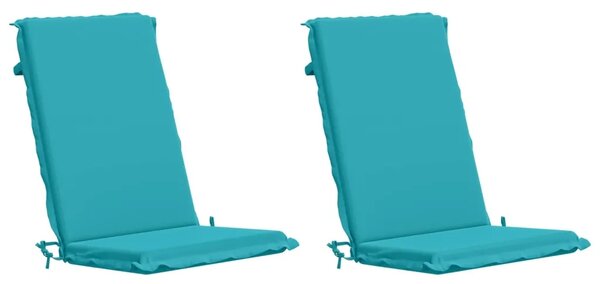 2-dijelni jastuci s visokim naslonima GEMERT 2 pcs Tirkizna - Tirkizna (poliester) 120 x 50 x 6 cm 2