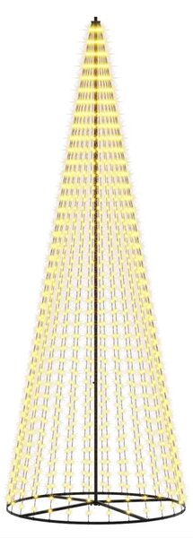 LED božićno drvce 385 cm 1148 LED lampica Topla bijela Željezo - 385 cm