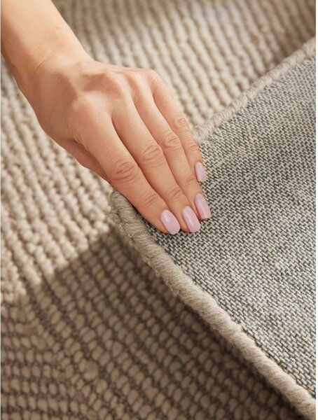 Bež ručno rađen vunen tepih 200x300 cm Calmio – Hanse Home