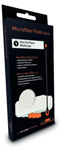 Euroflex Thermal X1 set krpa od mikrofibre za sve površine
