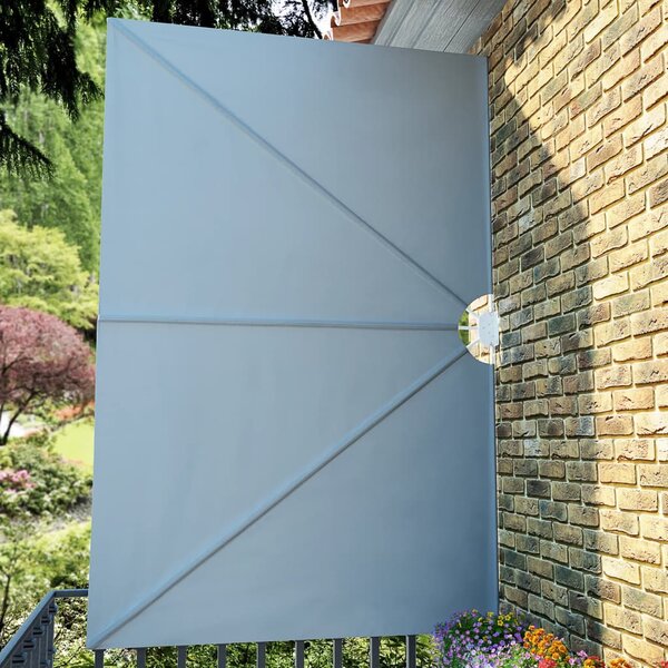Sklopiva bočna tenda siva 300 x 200 cm - Siva / 300 x 200 cm