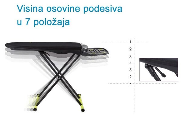 Euroflex Smooth B1X daska za glačanje