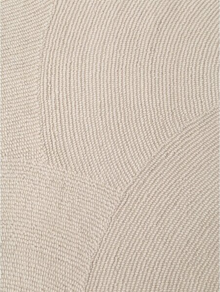 Ručno rađen vunen tepih u svijetloj prirodnoj boji 160x230 cm Calmio – Hanse Home