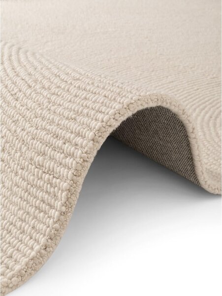 Ručno rađen vunen tepih u svijetloj prirodnoj boji 160x230 cm Calmio – Hanse Home