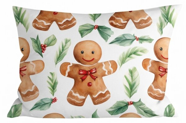 Flanel jastučnica MERRY GINGER 50x70 cm, šarena