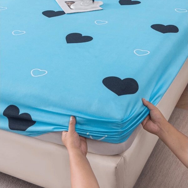 Plahta od mikrovlakana CORAZON plava 90x200 cm