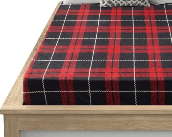Plahta od mikrovlakana ALBURY crvena 90x200 cm