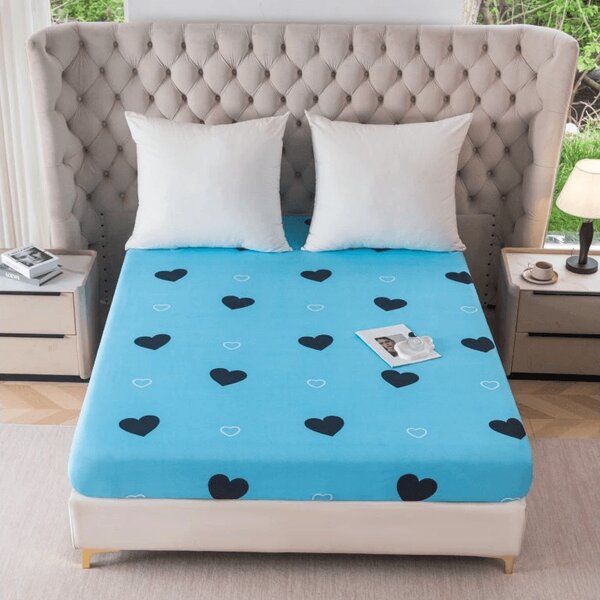 Plahta od mikrovlakana CORAZON plava 90x200 cm