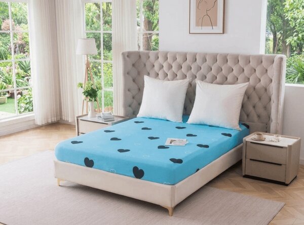 Plahta od mikrovlakana CORAZON plava 90x200 cm