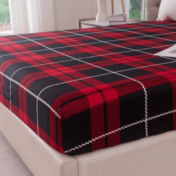Plahta od mikrovlakana ALBURY crvena 90x200 cm