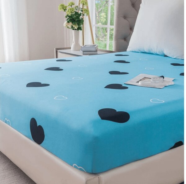Plahta od mikrovlakana CORAZON plava 90x200 cm