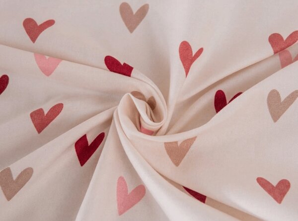 Plahta od mikrovlakana SOFHEARTS krem 90x200 cm