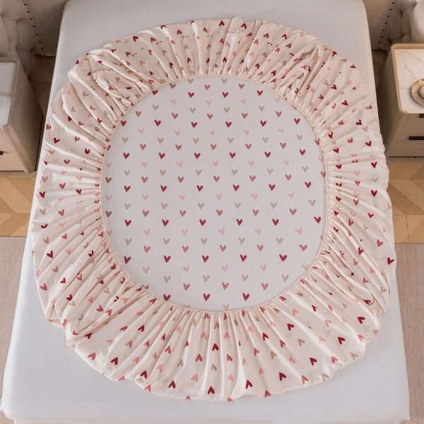 Plahta od mikrovlakana SOFHEARTS krem 90x200 cm