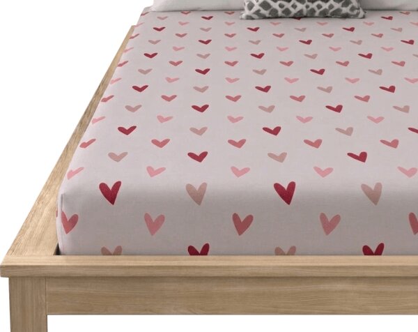 Plahta od mikrovlakana SOFHEARTS krem 90x200 cm