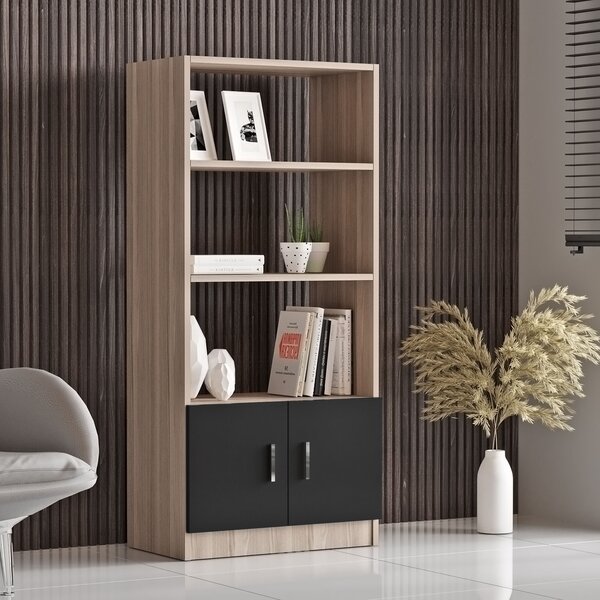 Zondo.hr Uredski set Vincent 15 (hrast + crna). Akcija -31%. 1072649
