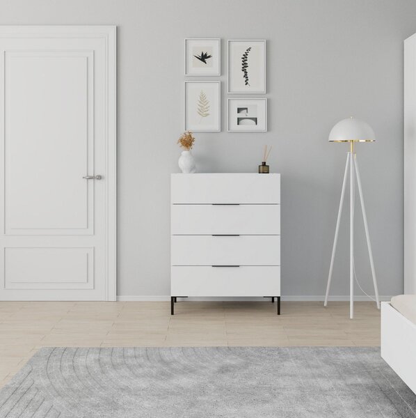 Zondo.hr Komoda Seraphina 3 (bijela). Akcija -32%. 1109359